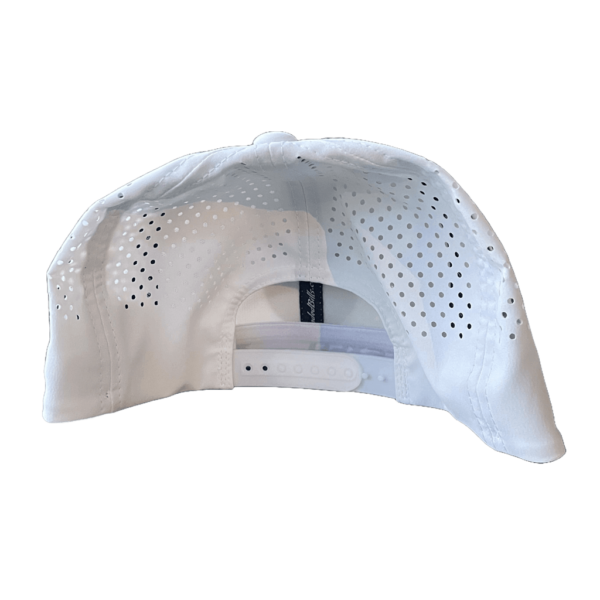 White w/Round Logo w/performance bill - Image 2